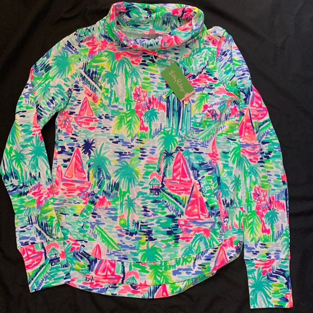LILLY PULITZER PULLOVER SZ SMALL NEW